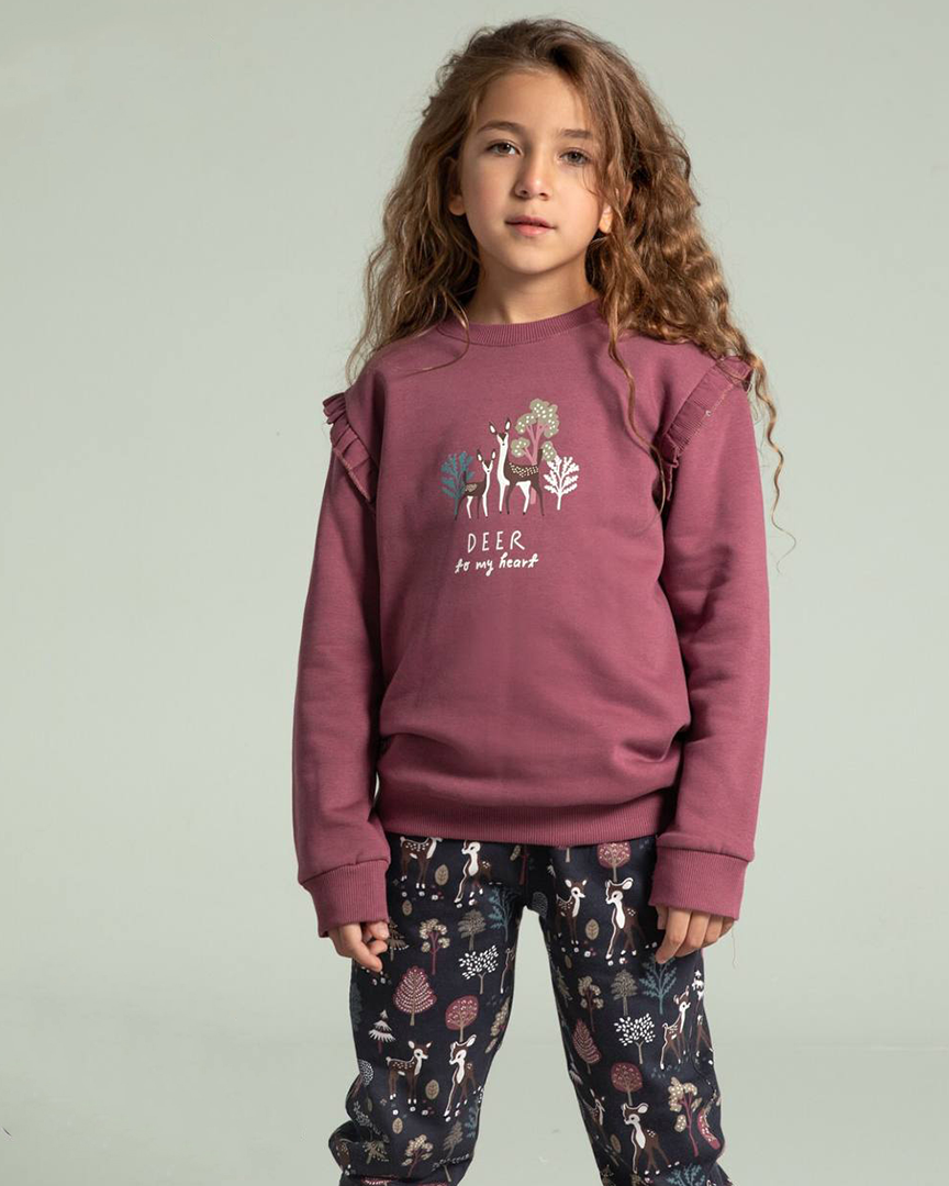 deer My daughters pajamas are deer