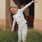Cat Heart Pajamas for children, girls, long sleeves