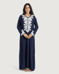 14 قميص داكرون سادة مطرز بكم