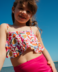 مايوه قطعتين ورود متداخله