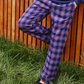 Men's checkered trousers