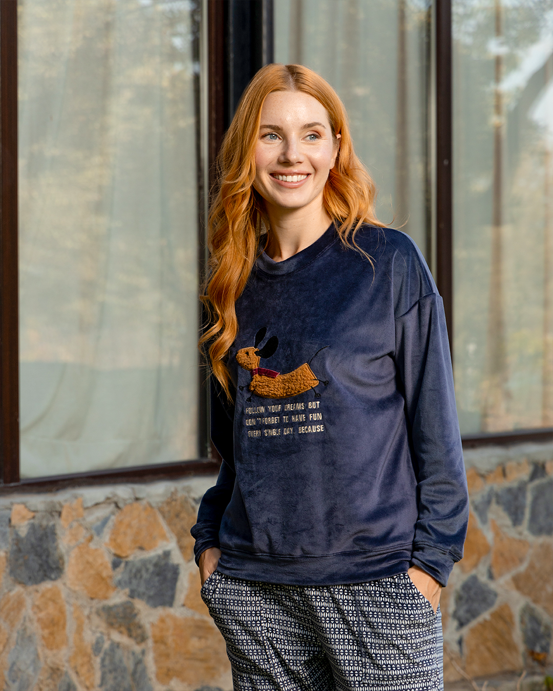 Women's Heidi long sleeve pajamas