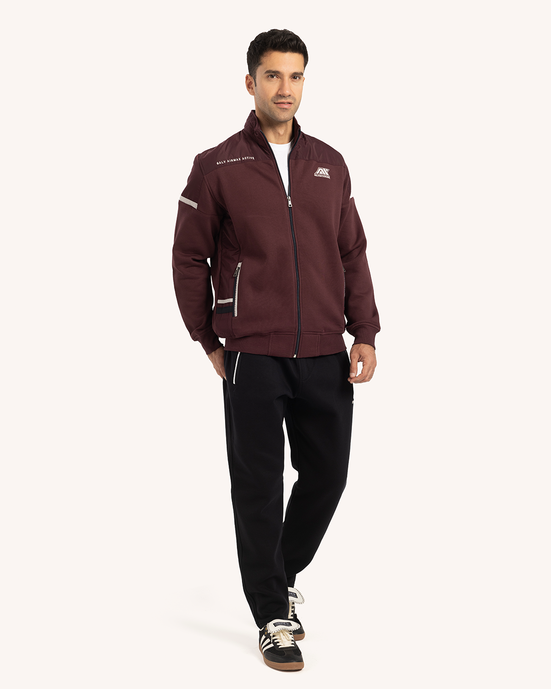 ترينج رجالى ياقة سوستة