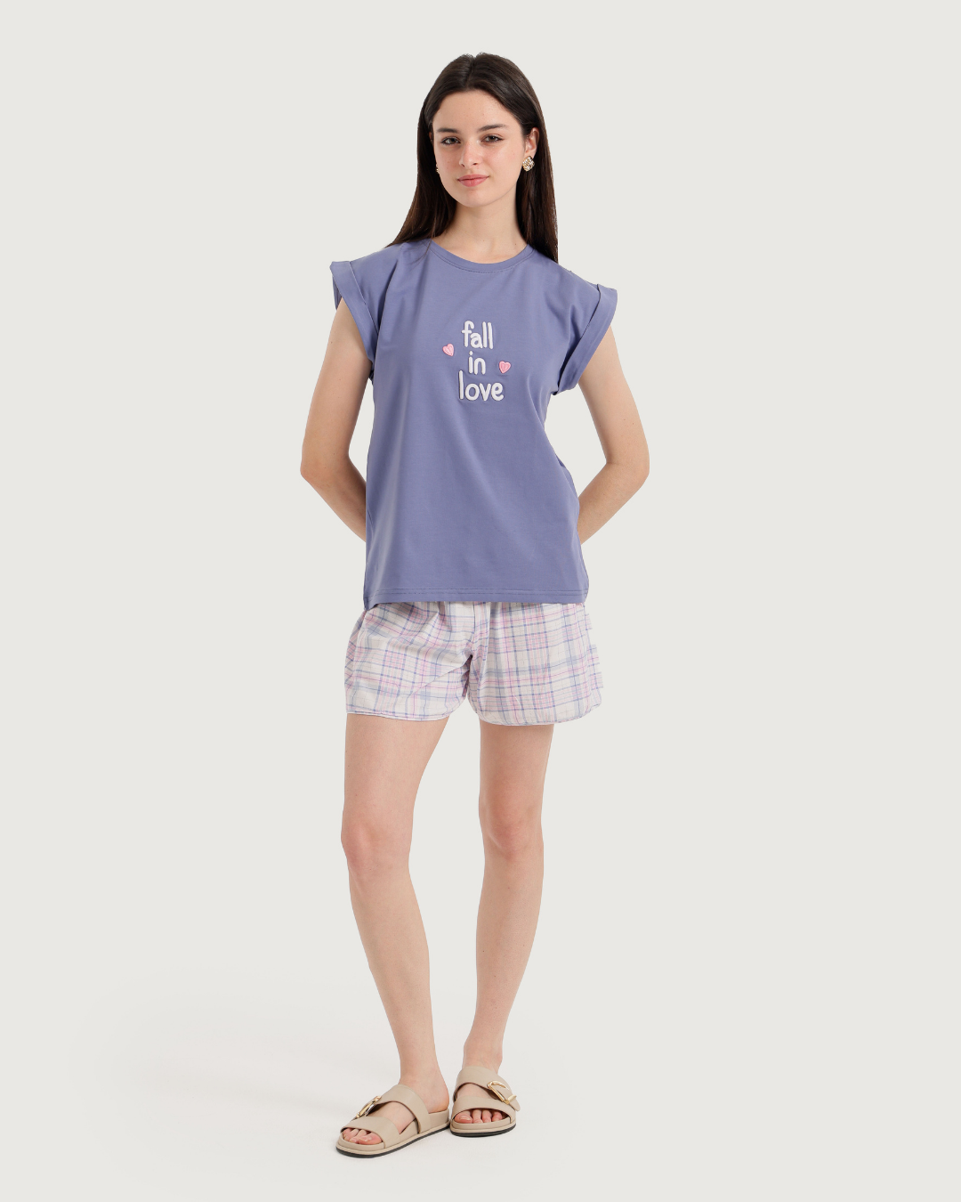 full in love بيجاما حريمى شورت