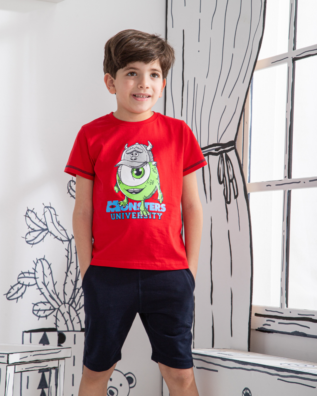 Monsters بيجامه اولادي