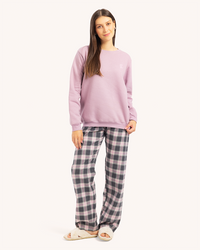 بيجاما كاروه حريمي ميلتون بنطلون كستور