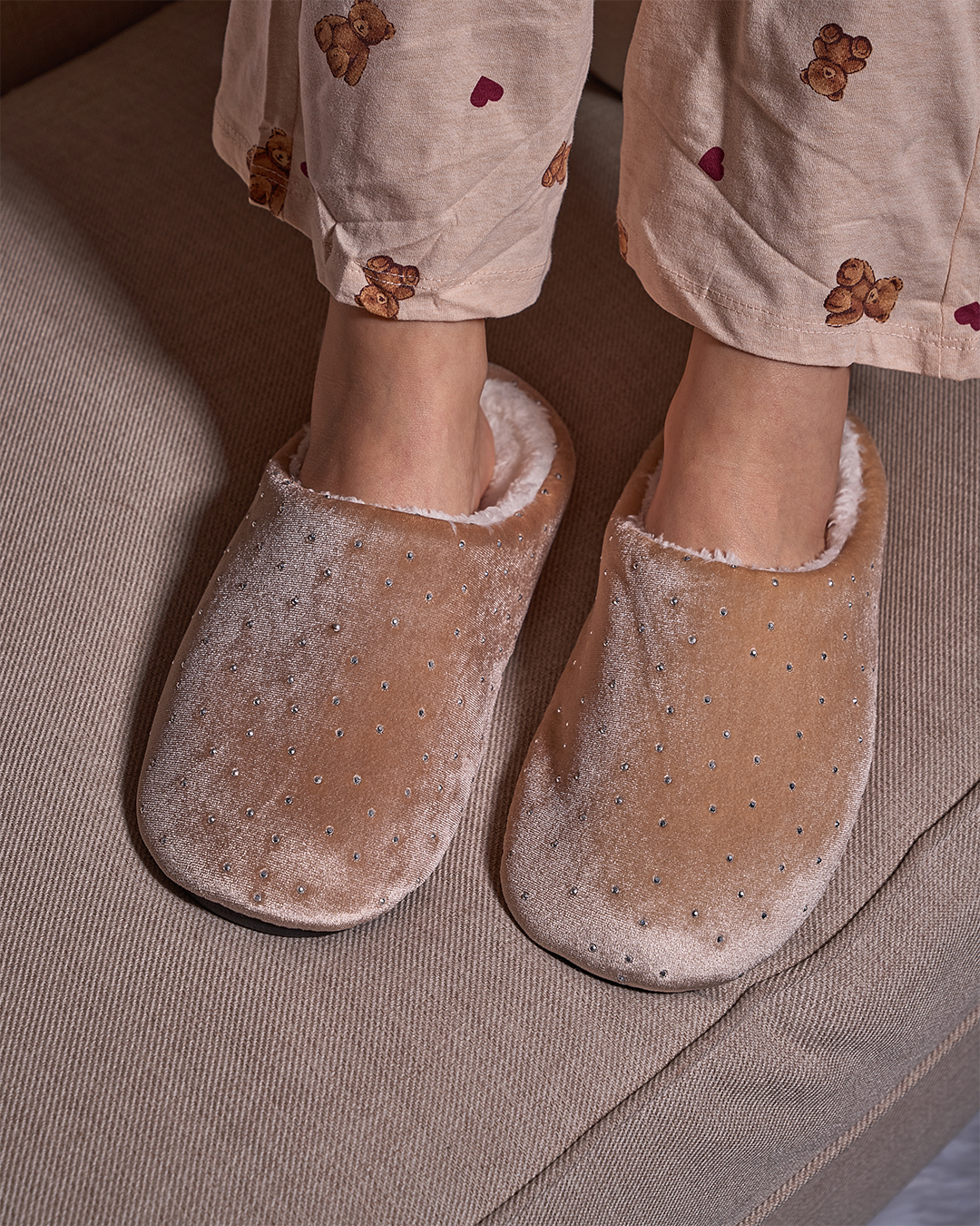 شبشب حريمي ستراس