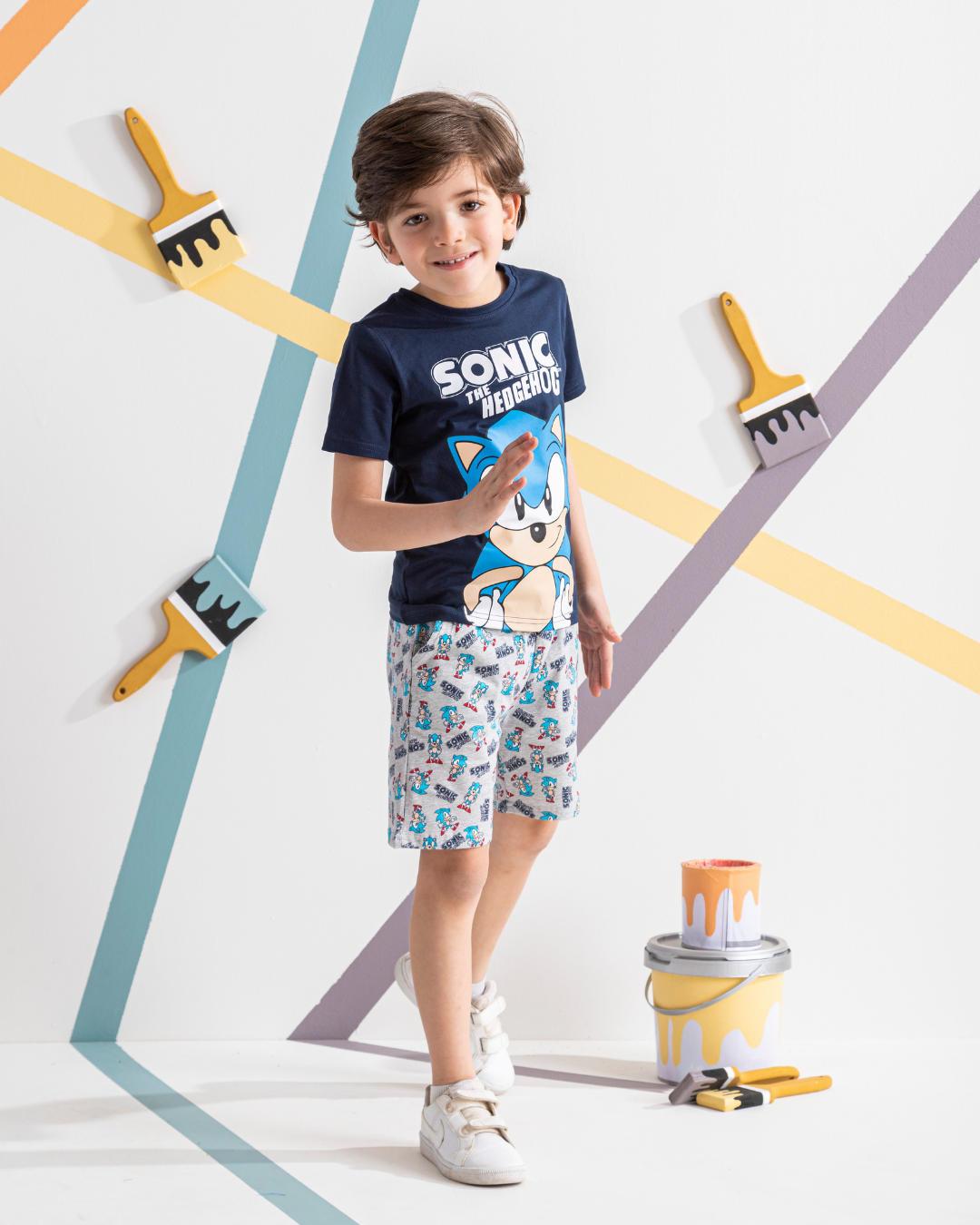 SONIC بيجامه اولادي شورت