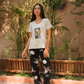 Women's Pajama Print Square Branch Pants