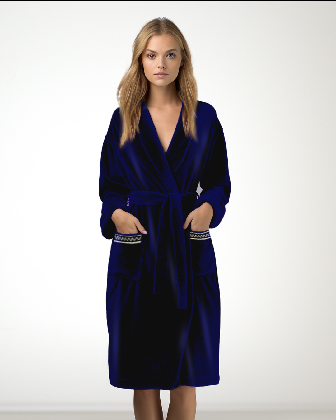 Women Embroidered Robe 24051