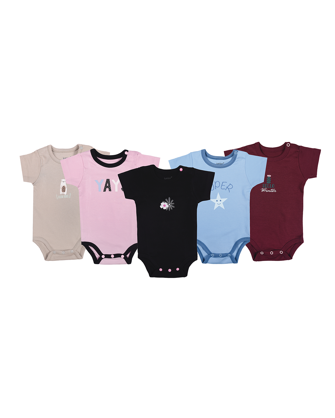 سالوبيت اطفالي نص كم الوان مطبوع