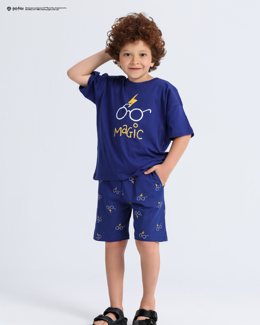 Harry Potter Boys Shorts Pajama