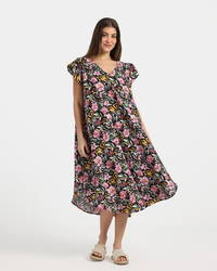 قميص فسكوز قصير مروحه 766