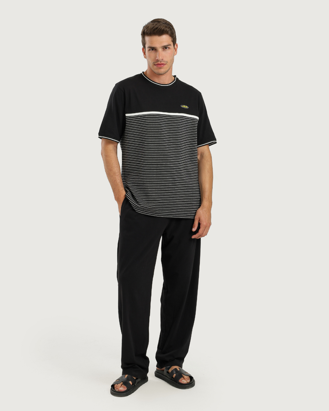 Men's Pajamas with Artistic Design and Unique Texture