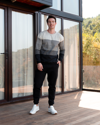 بيجاما جاكارد مخطط