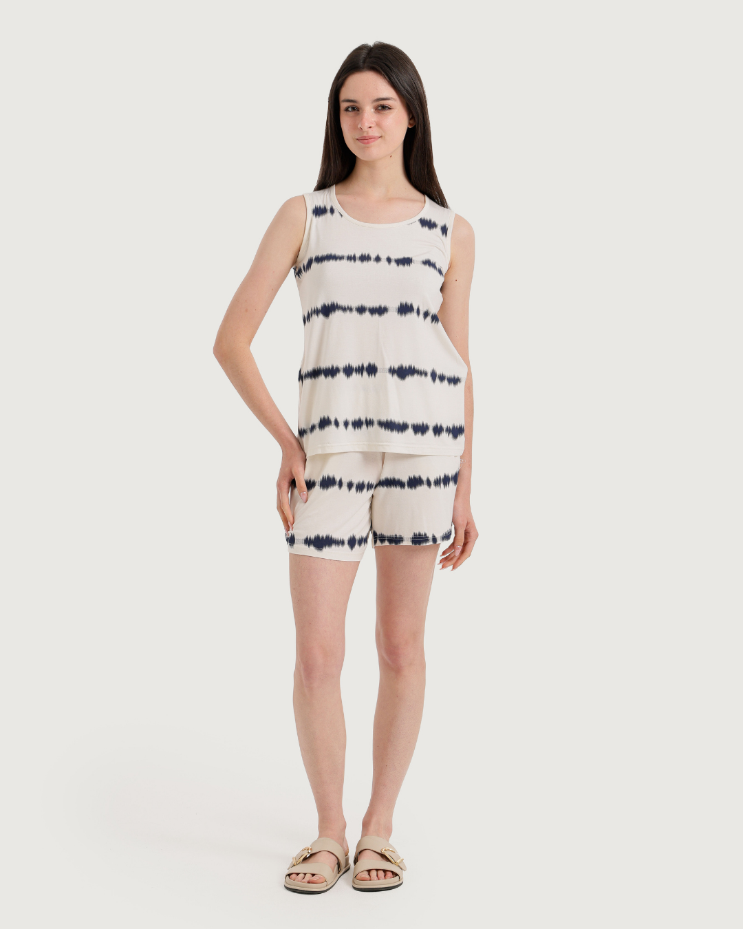 بيجاما حريمى كت شورت طباعه