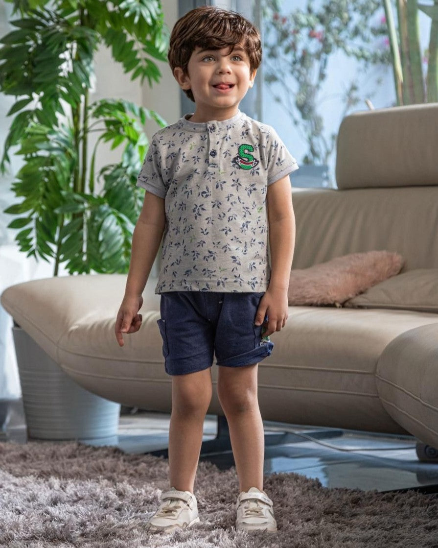 polo s بيجاما اولادي بيبي تيشرت و شورت