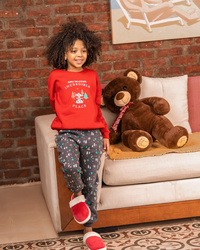 Happy Winter بيجاما بناتي أطفال