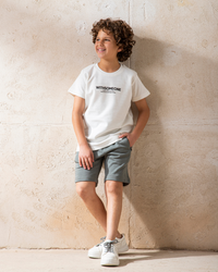 with someone My children's pajamas