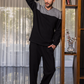 V Neck Pajamaبيجاما رجالي ميلتون سادة
