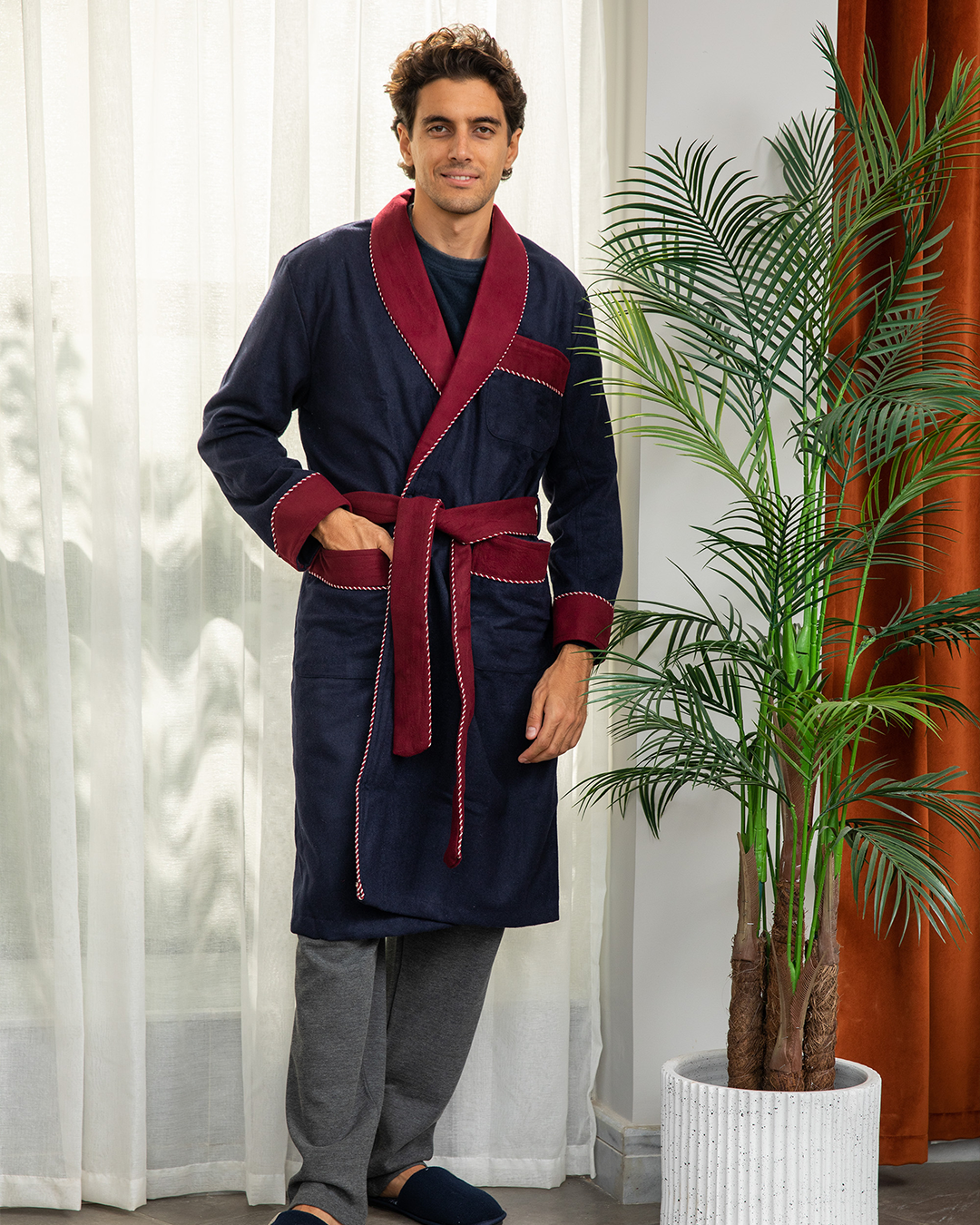 روب رجالي سادة