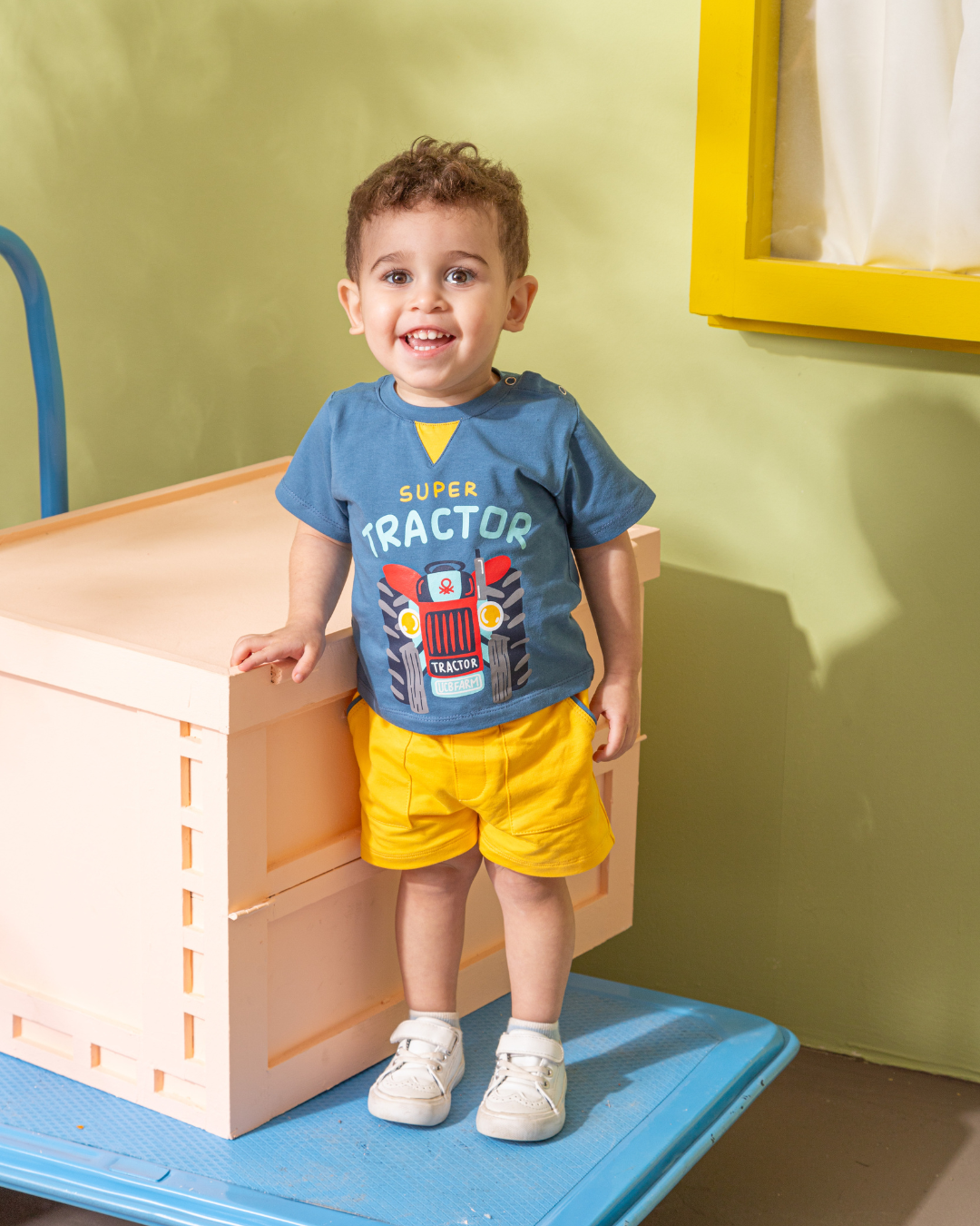 Super Tractor  NB بيجامه اولادي بيبي