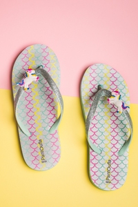 My children's slipper is a fairy unicorn