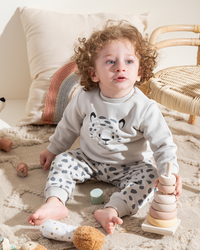 Boys newborn pajama little roar 
