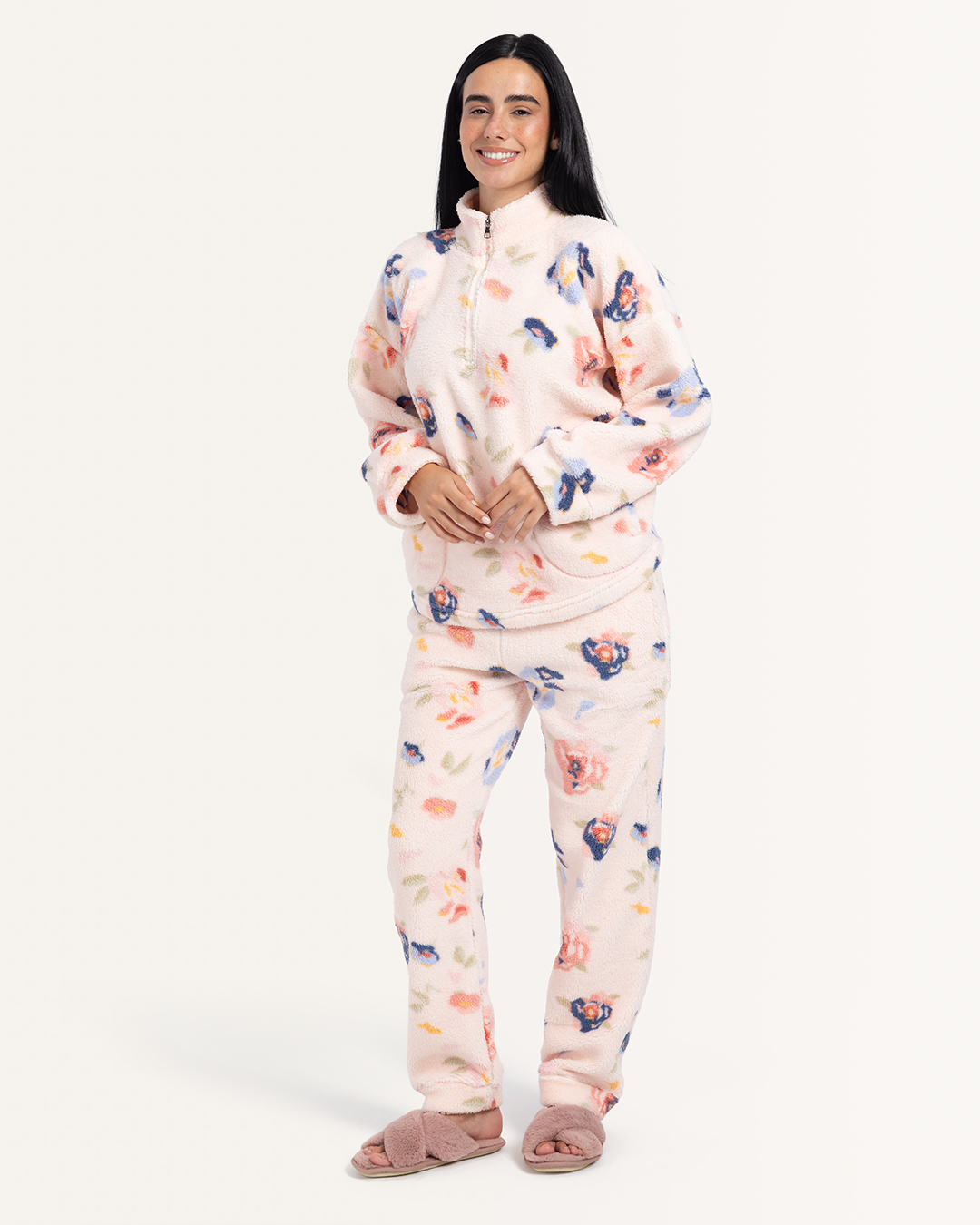 بيجاما ورود كبيره