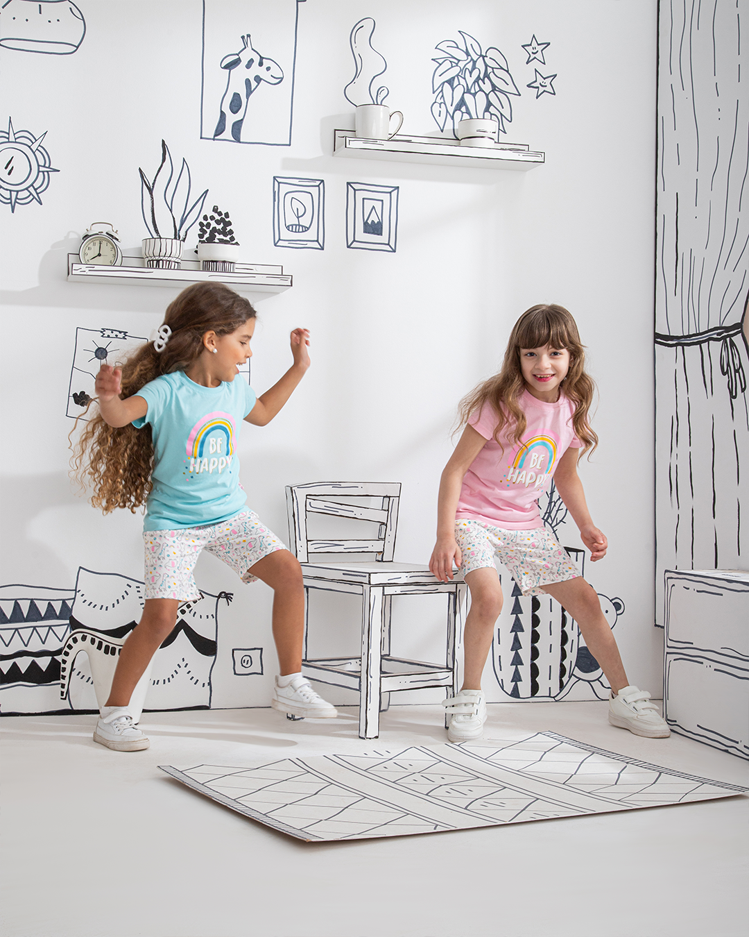 Cute forest بيجاما بناتي