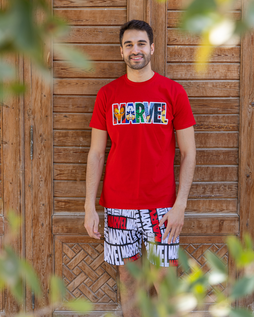 Marvel بيجامه رجالي