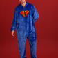 Men's Superman-print onesie