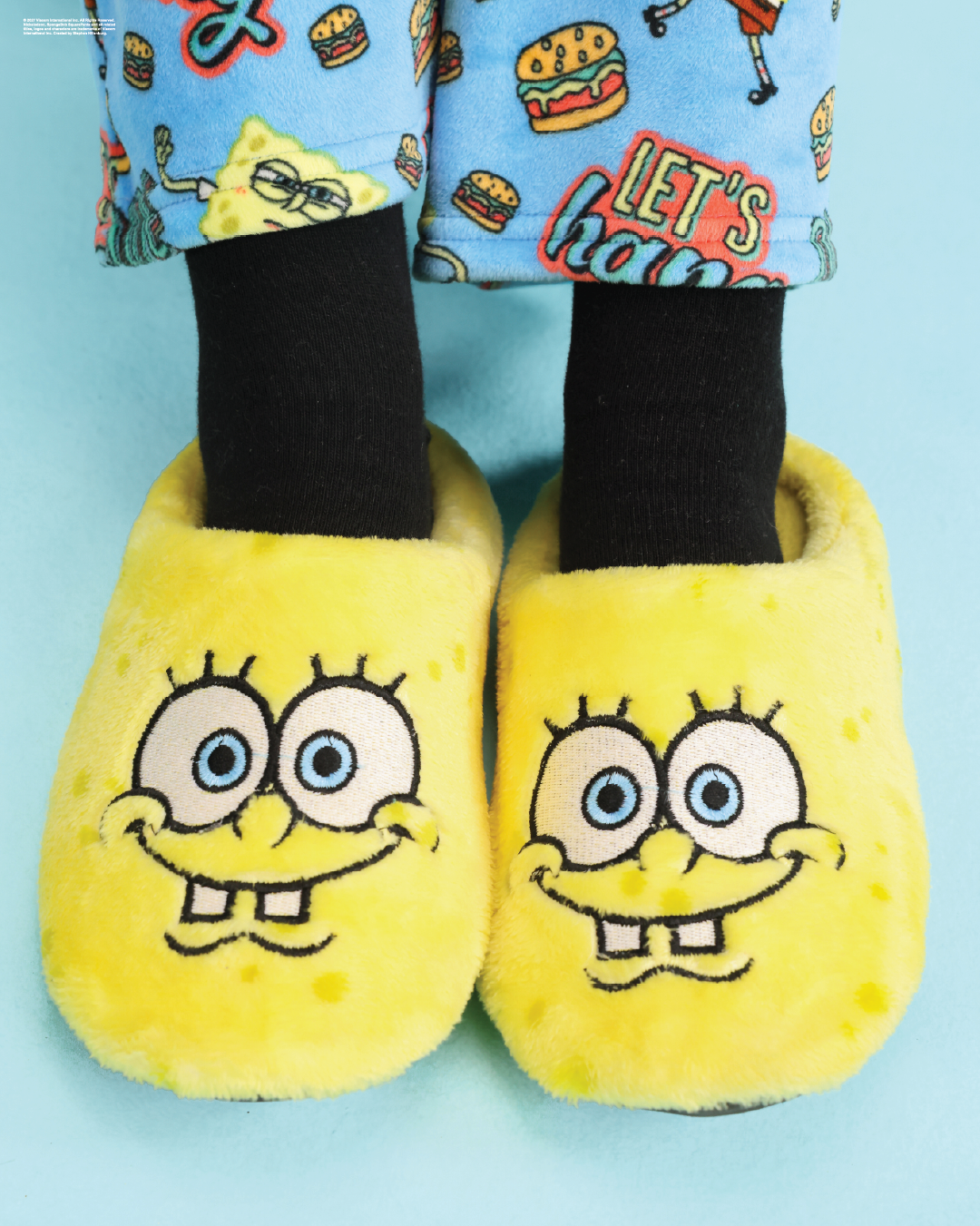Children's SpongeBob house slippers