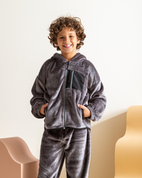 بيجاما اطفالي اولادي بكابيشون وسوستة بولار * وتر برووف