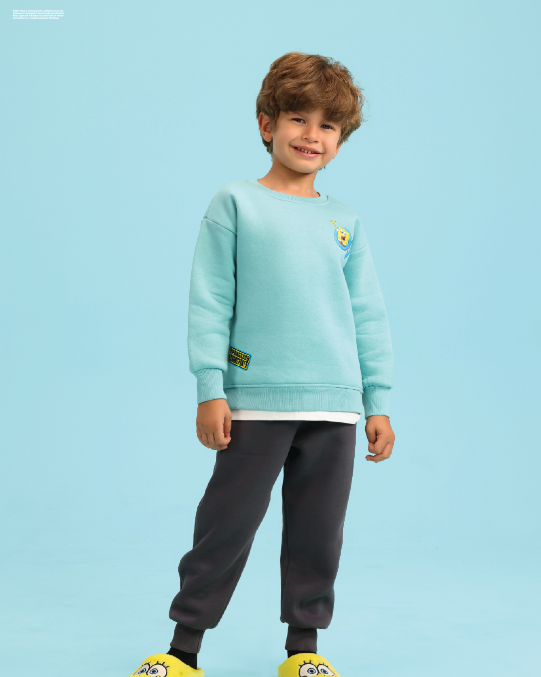 SpongeBob crew-neck pajama