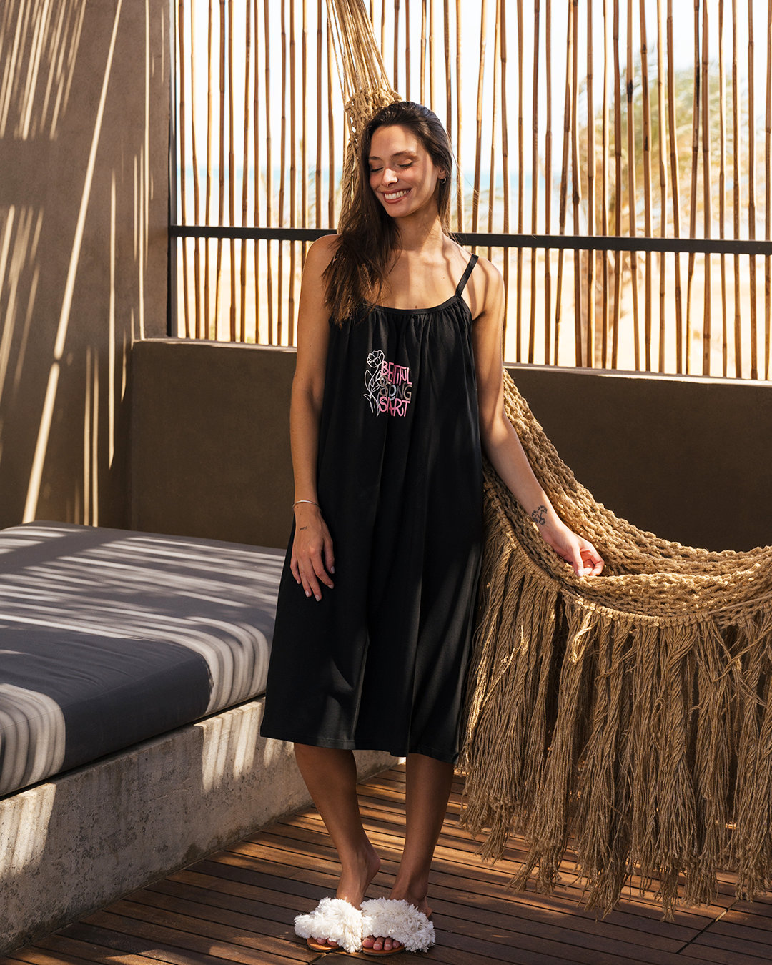 Beautiful strong women's nightgown