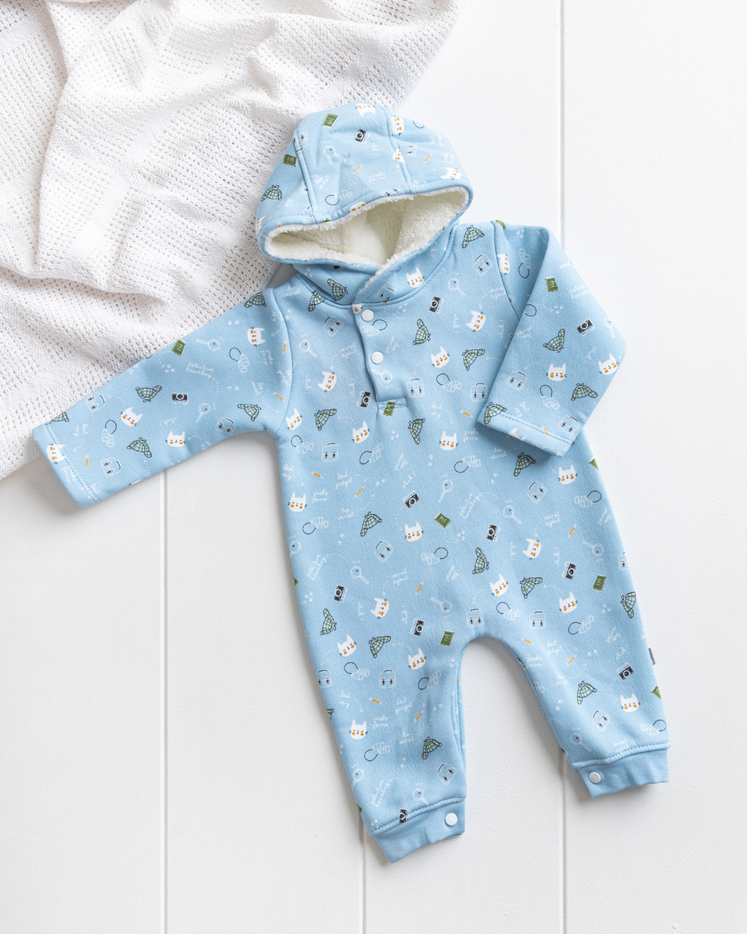 Secret Agent Salobit for boys with a printed cabochon