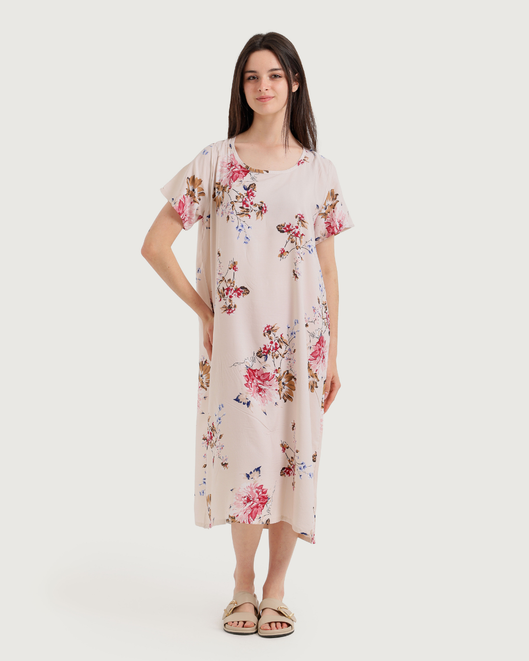 Short Viscose Printed Shirt 001
