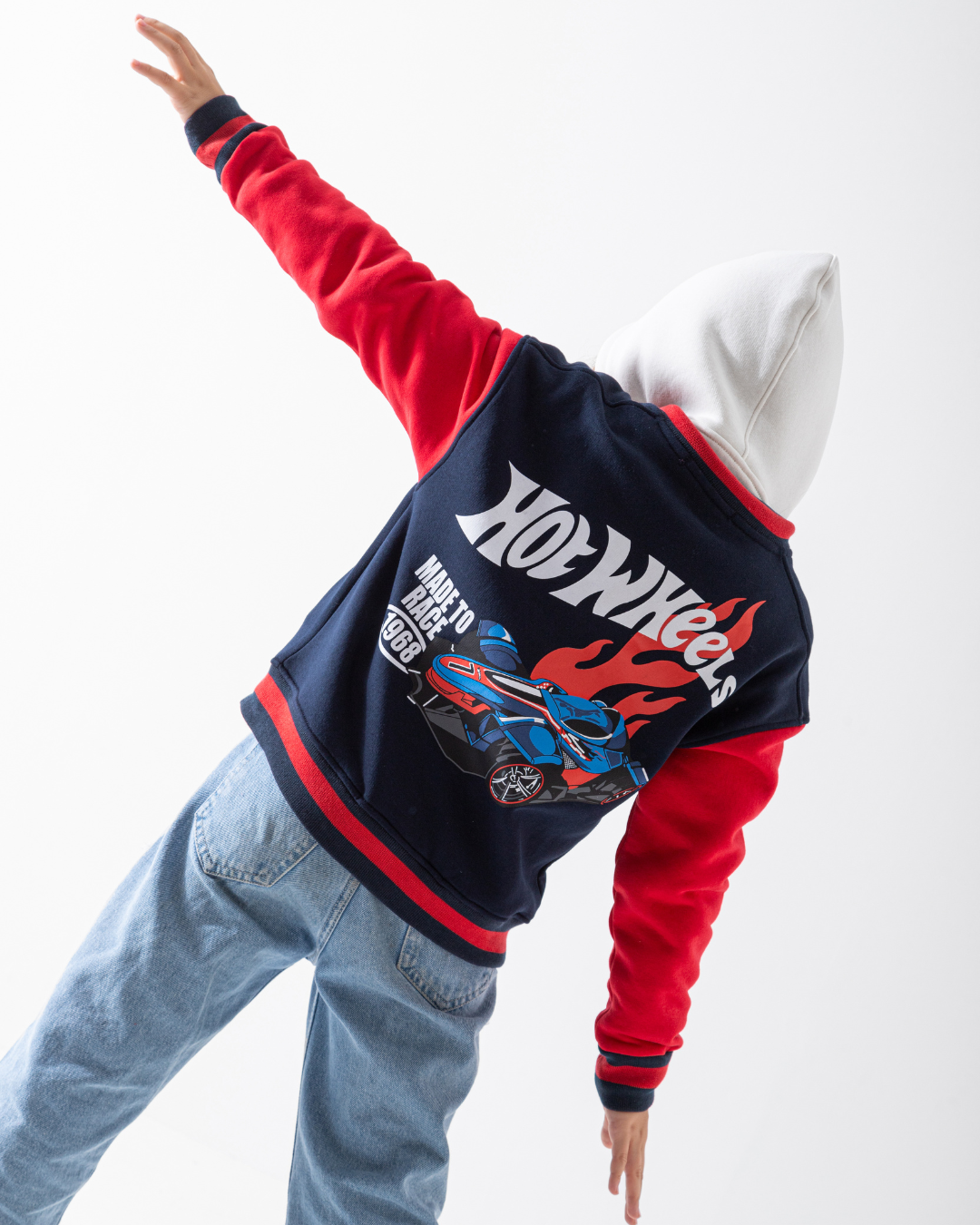 Hot Wheels سويت تيشرت بيسبول