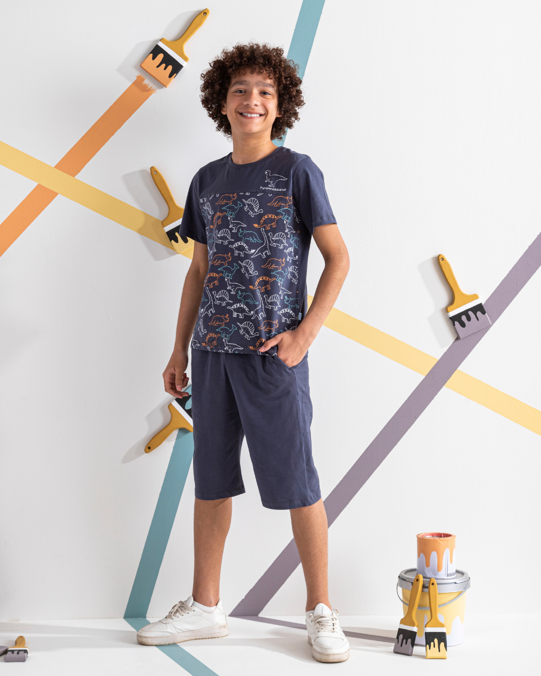 Tyrannosaurus بيجاما أولادي جونيور