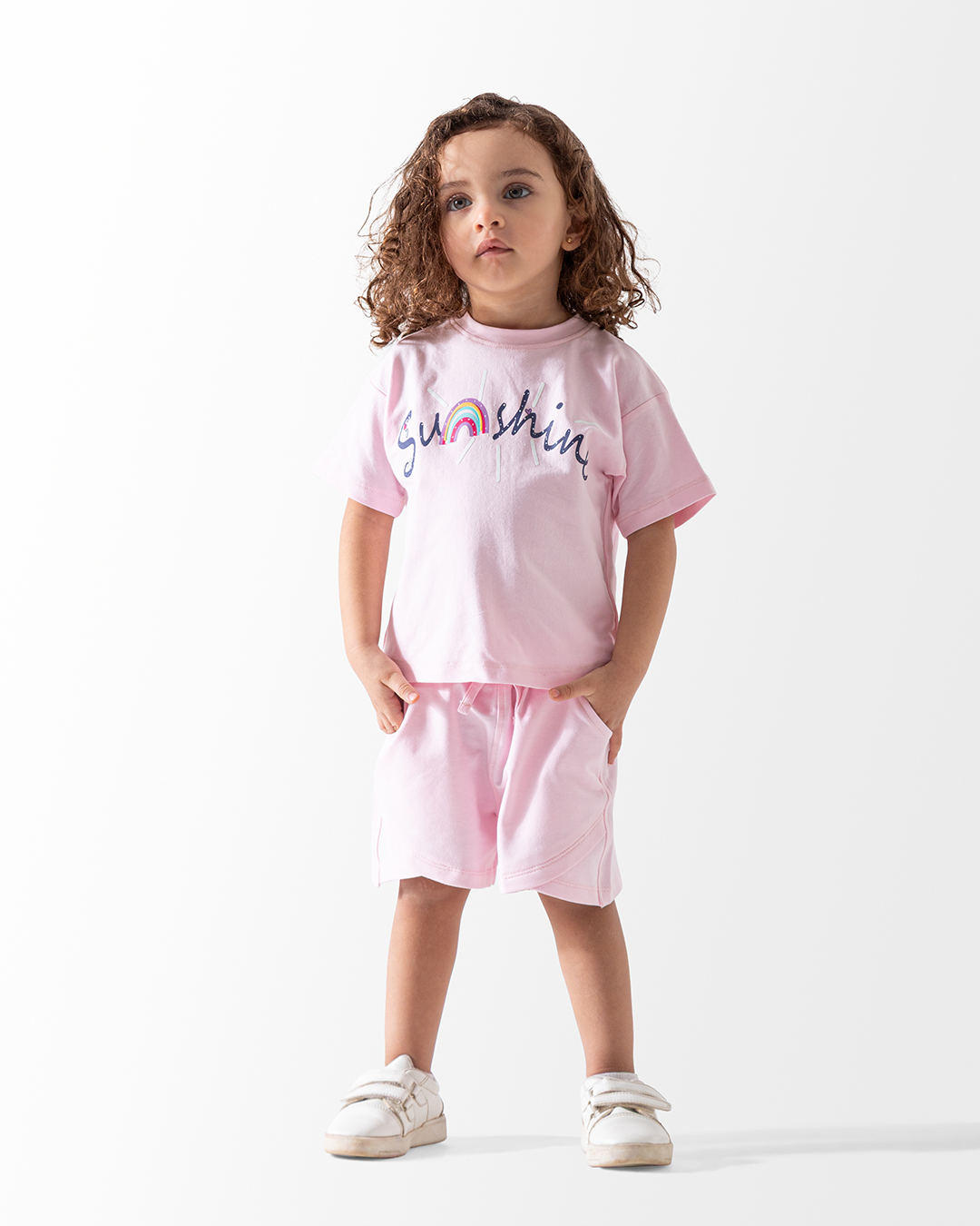 Baby girls rainbow sunbeam set