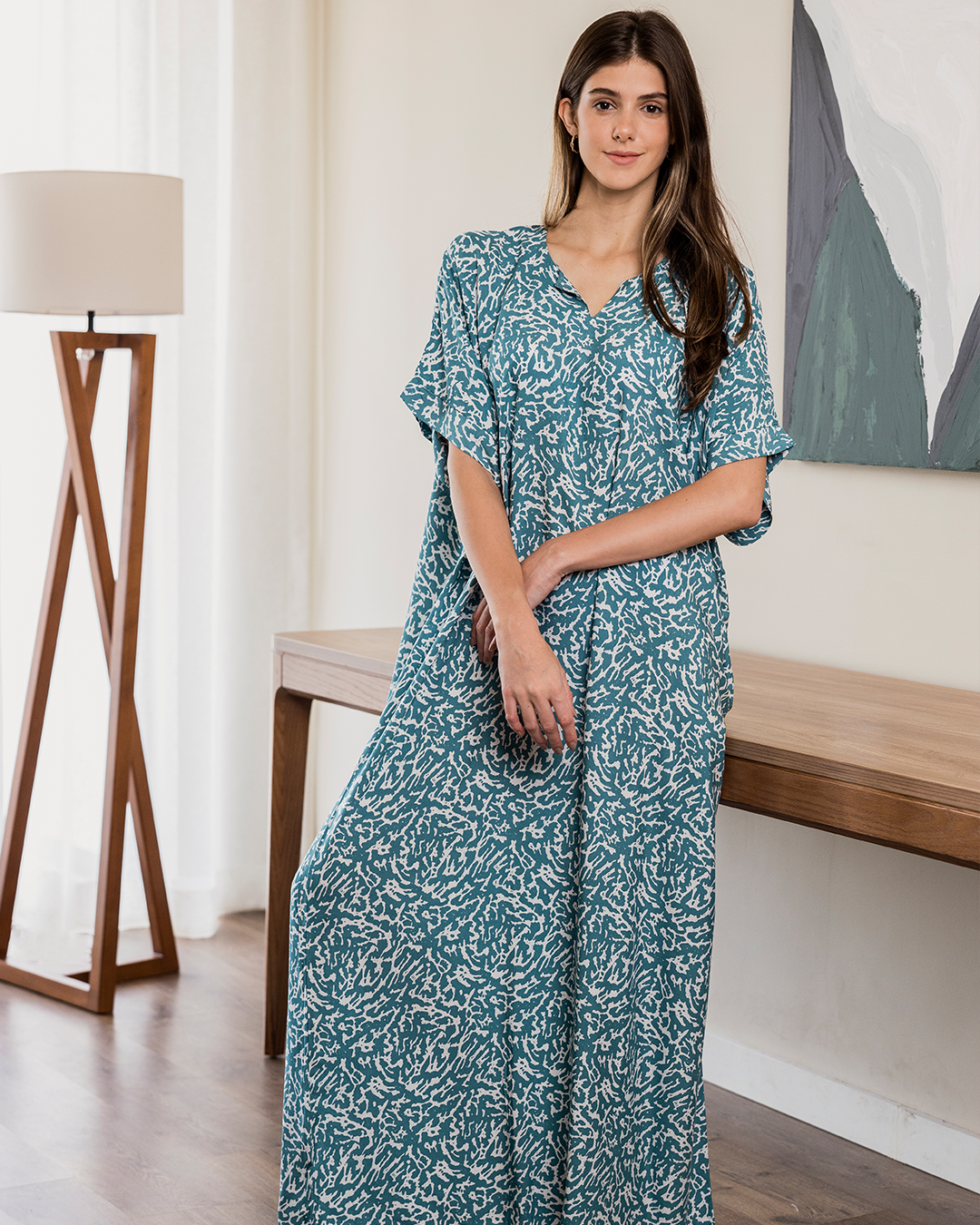 Textured viscose shirt, half sleeve 116