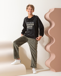 Boys Long sleeve ,Soft elastin velvet Gaming Mode