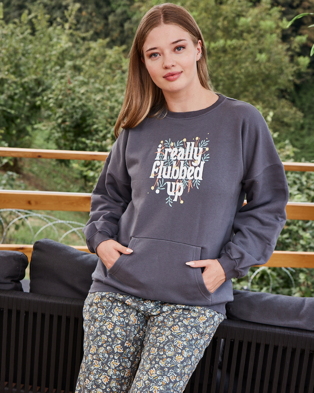 i Really Flubbed Up Ladies Fleece Pajama – 2segypt