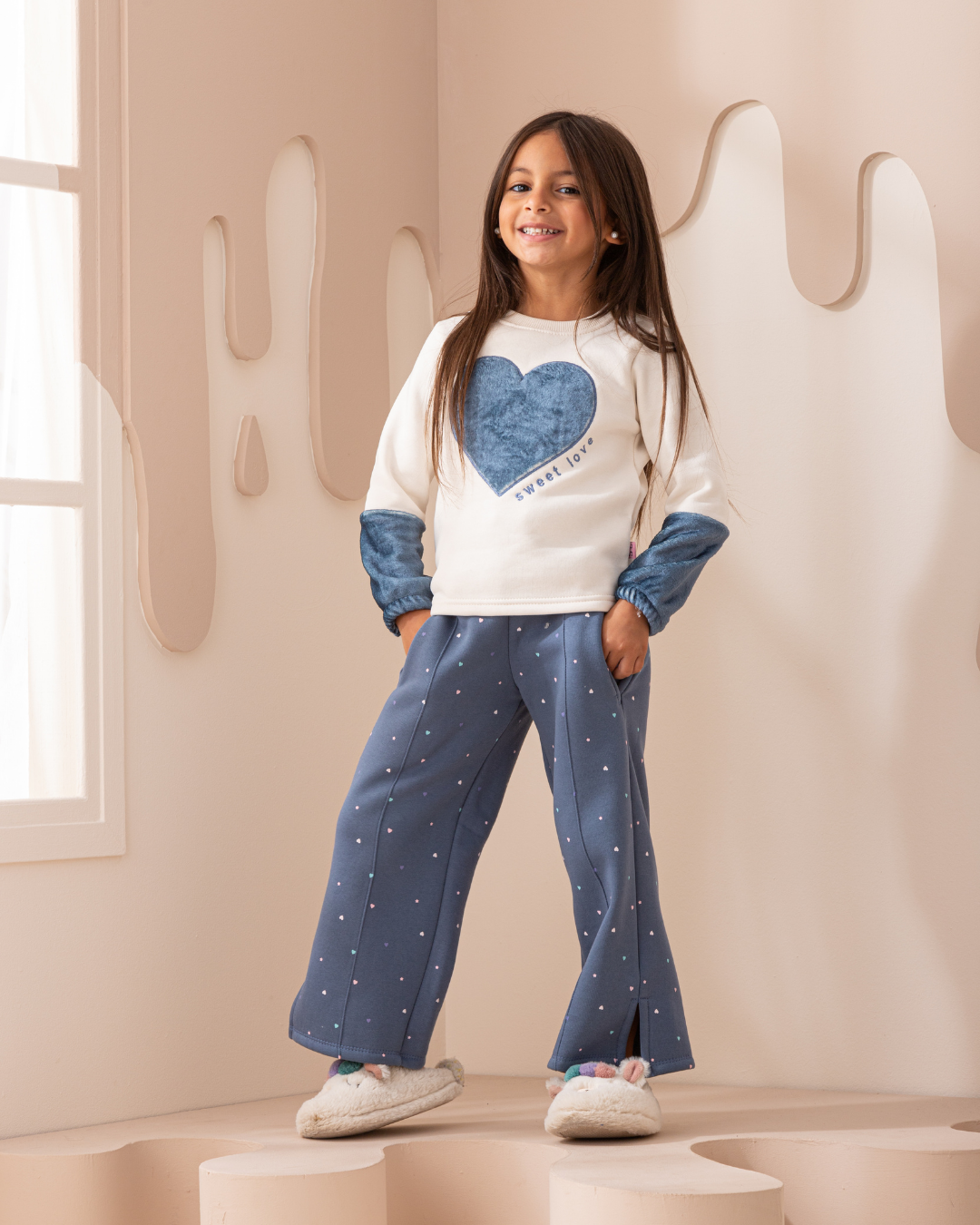 Sweet Love girls long sleeve pajamas