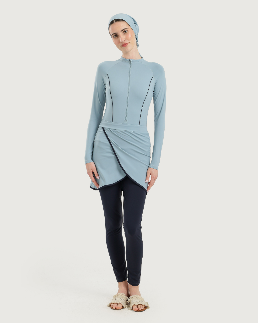 Women burkini 2 pieces