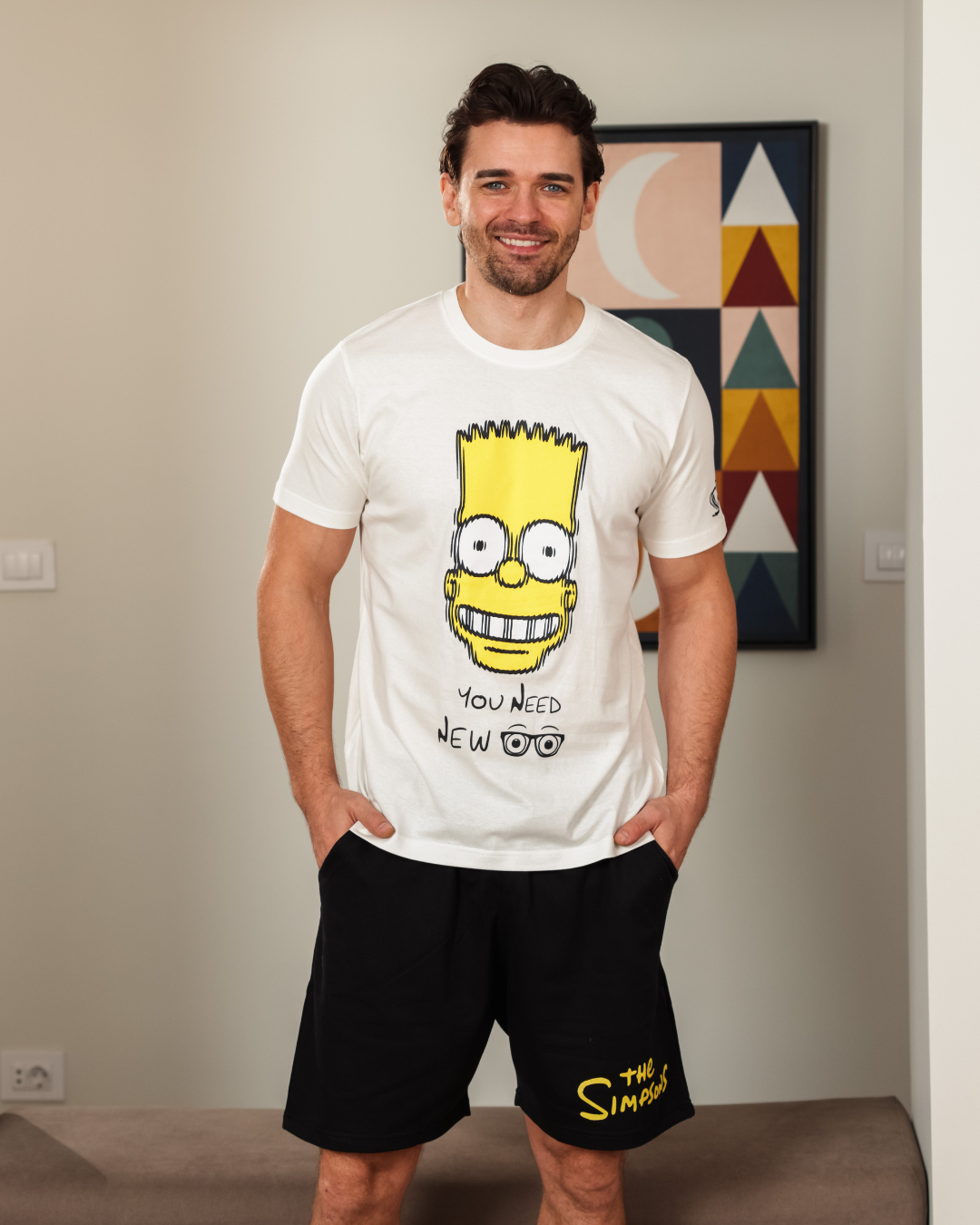 Simpsons بيجاما رجالي