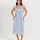 Women's Nightgown with Wide Straps