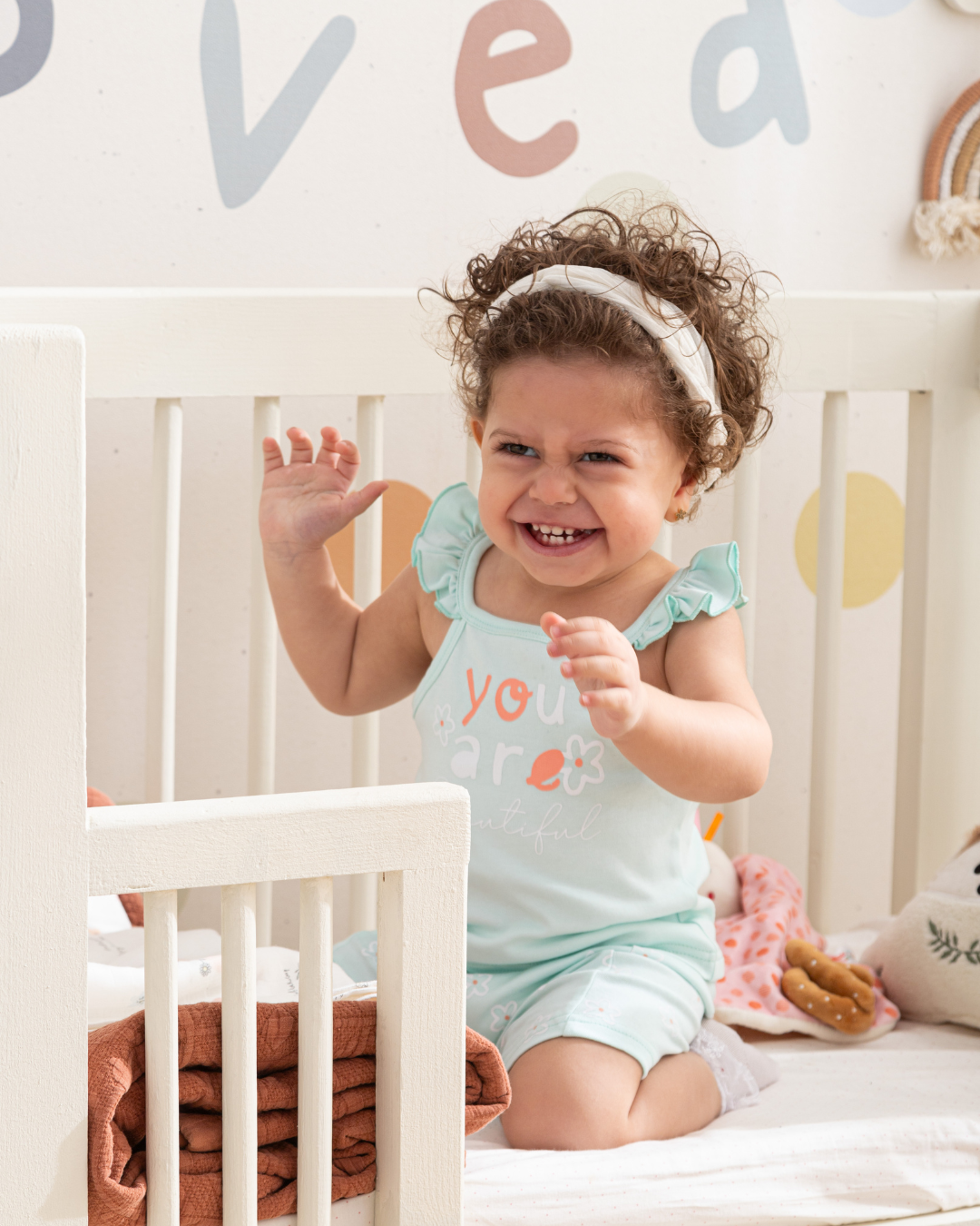 You are beautiful بيجاما بناتي