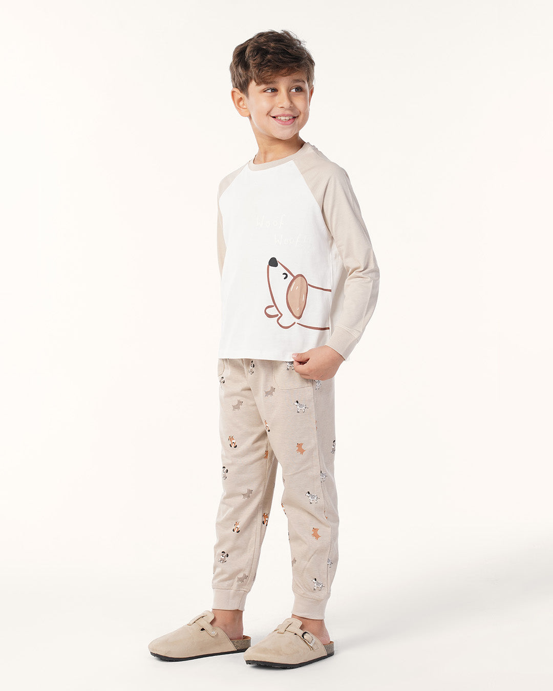 بيجاما بنطلون و توب  كًم رجلان طويل جراء صغيره